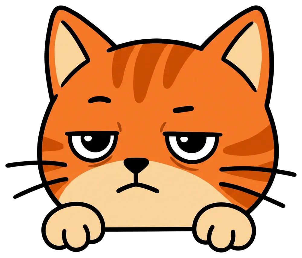 Gato de Benli asomándose