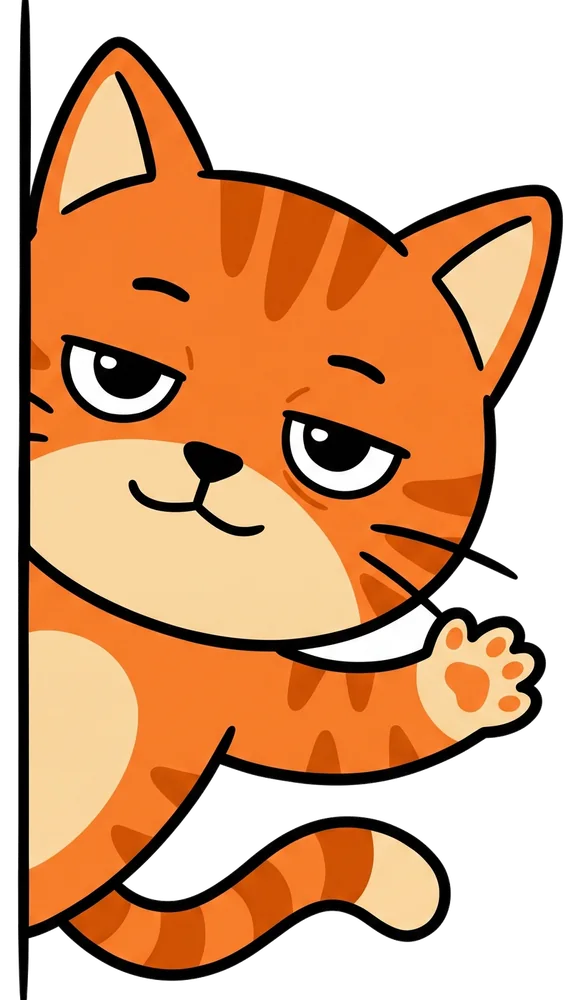 Gato de Benli dando la bienvenida
