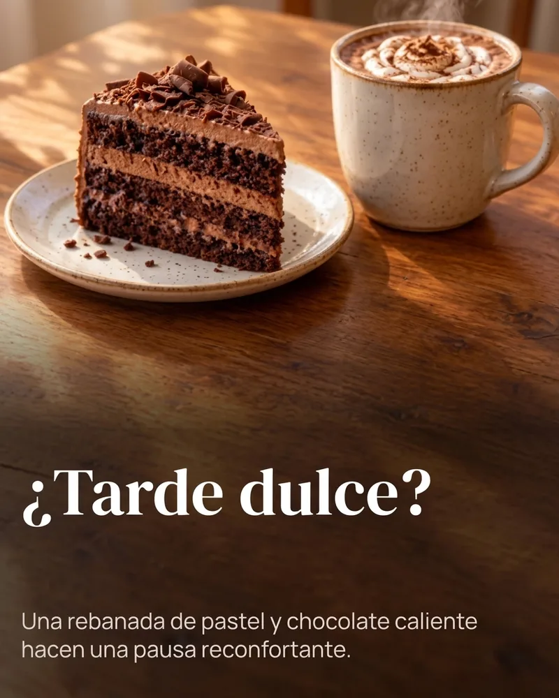 ¿Tarde dulce?